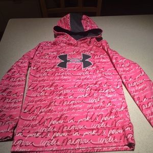 Under Armour girls youth medium sweatshirt